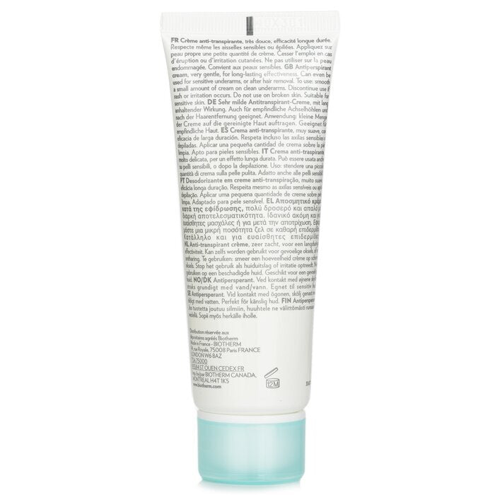 Biotherm Deo Pure Antiperspirant Cream 75ml