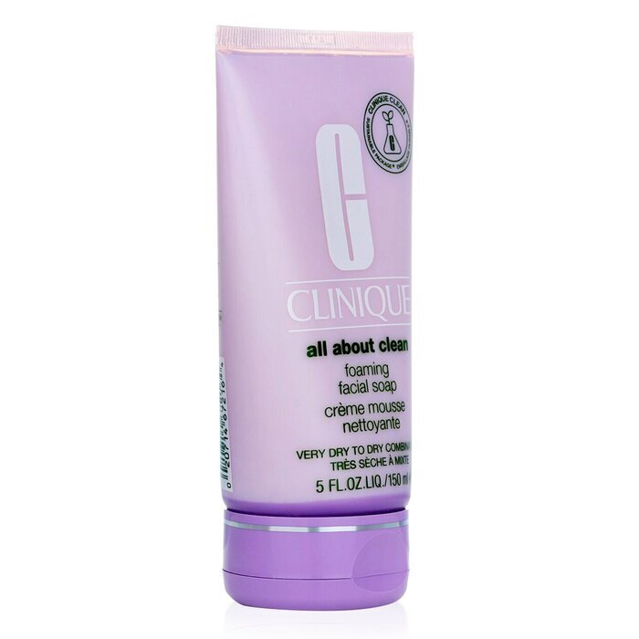Clinique All About Clean Savon Moussant pour le Visage - Peaux Très Sèches à Mixtes 150ml/5oz