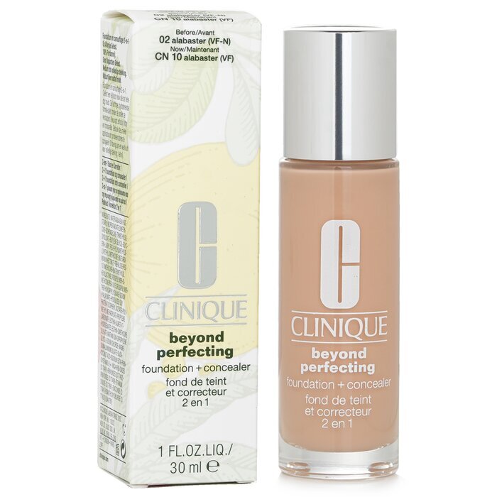 Clinique Beyond Perfecting Foundation & Concealer - 02 Alabaster (VF-N) 30ml