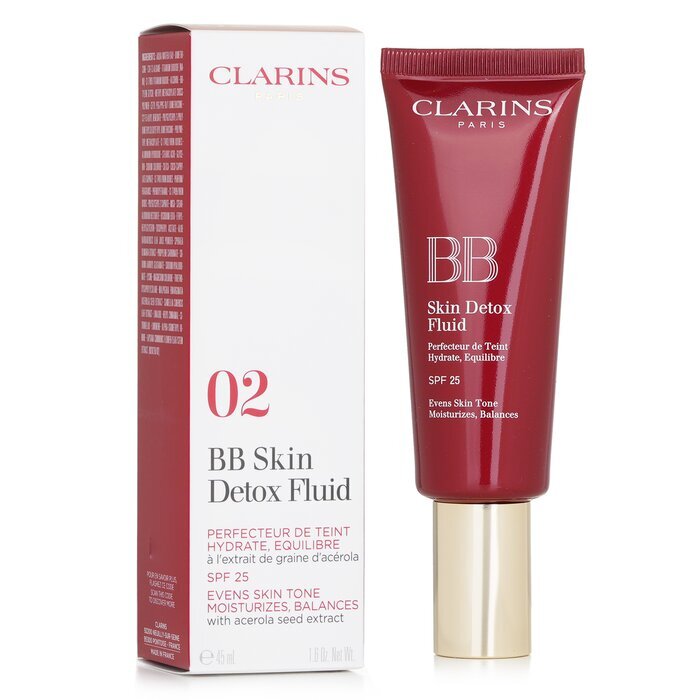 Clarins BB Fluide Détox Peau SPF 25 - #02 Medium 45ml/1.6oz