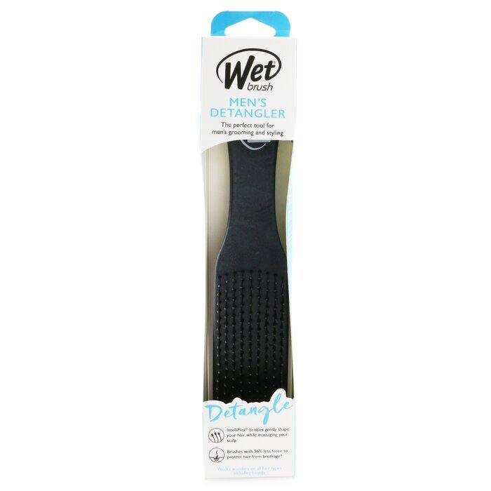 Wet Brush Men's Detangler Leather - Black 1pc
