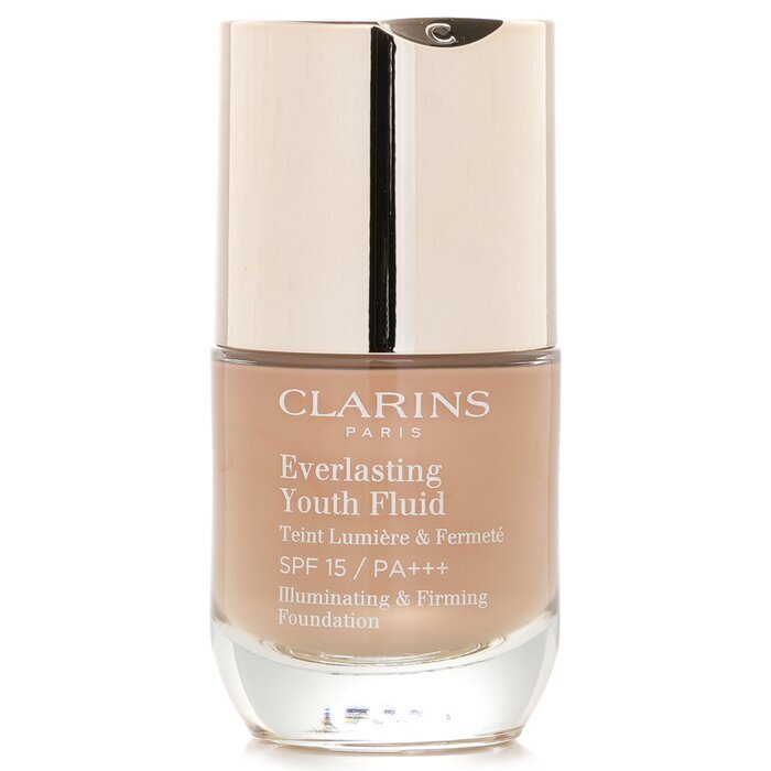 Clarins Everlasting Youth Fluid Illuminating & Firming Foundation SPF 15 - 109 Wheat 30ml