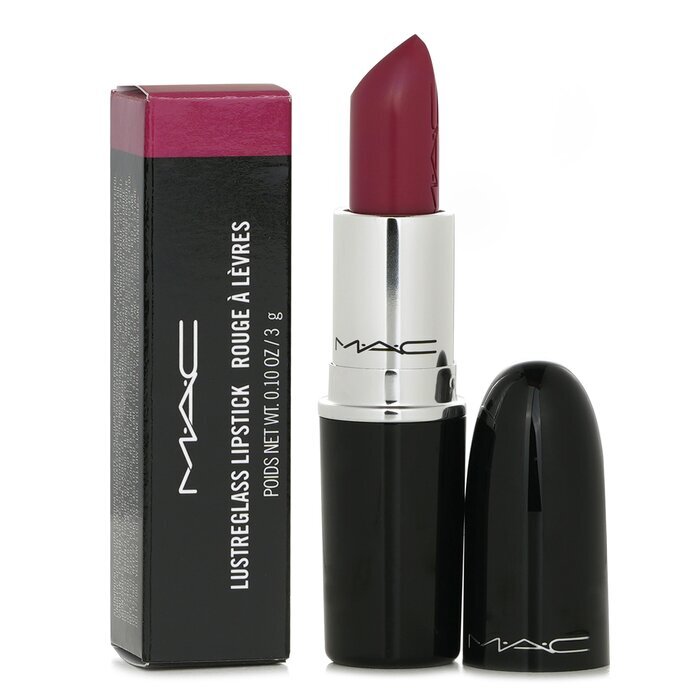 MAC Lustreglass Lipstick - 548 Beam There, Done That (Rosy Plum Pink) 3g