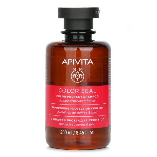 Apivita Color Seal Color Protect Shampoo with Quinoa Proteins & Honey (For Colored Hair) 250ml