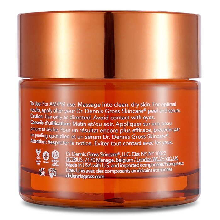 Dr Dennis Gross Vitamin C Lactic Dewy Deep Cream 60ml