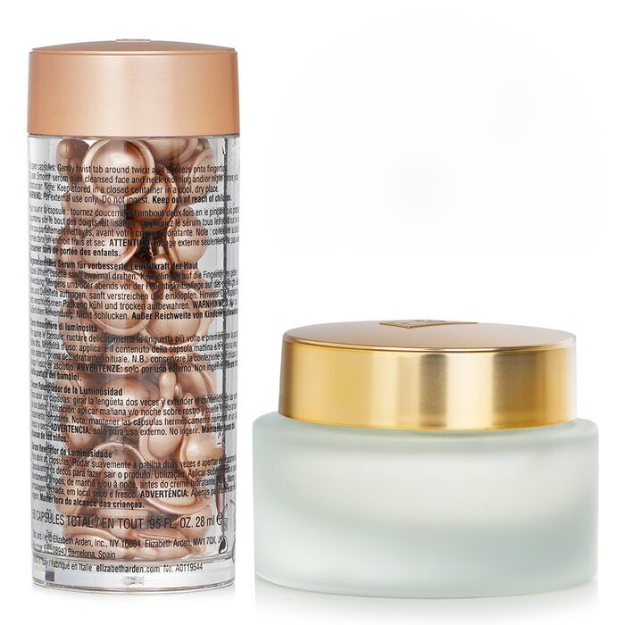 Elizabeth Arden Ceramide Vitamin C Capsules - Radiance Renewal Serum + Advanced Ceramide Lift and Firm Day Cream SPF 15 2pcs