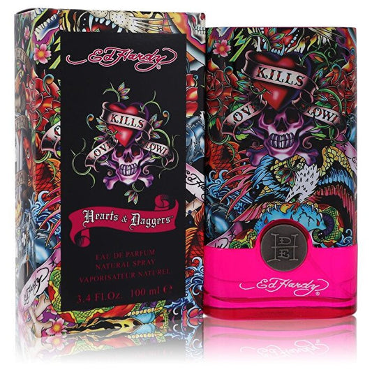 Christian Audigier Ed Hardy Hearts & Daggers Eau De Parfum Spray 100ml/3.4oz