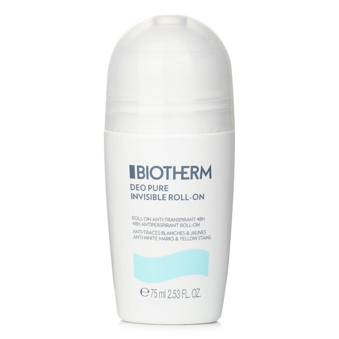 Biotherm Deo Pure Invisible 48 Hours Antiperspirant Roll-On 75ml