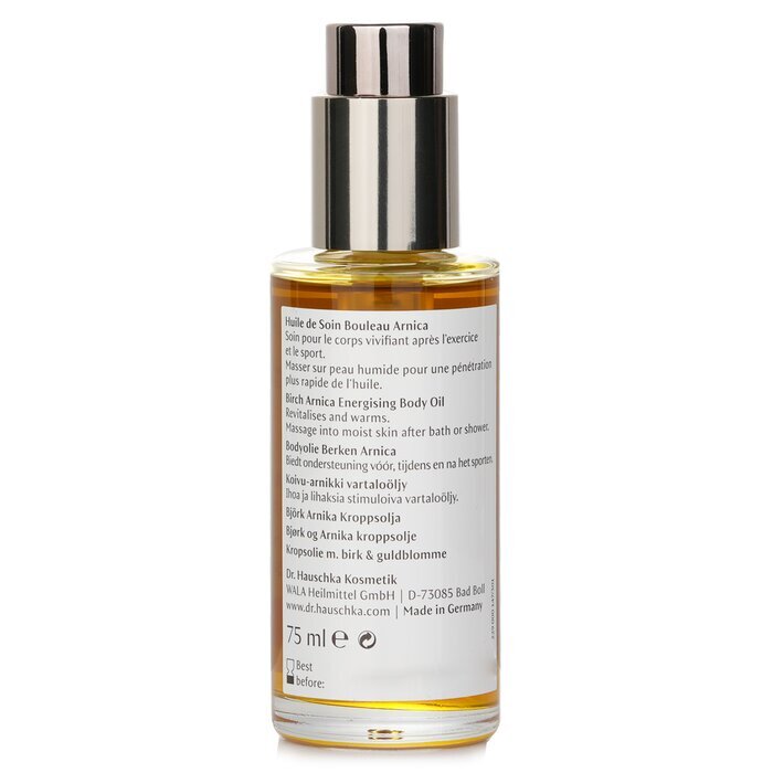 Dr. Hauschka Birch-Arnica Energising Body Oil - Revitalises & Warms 75ml