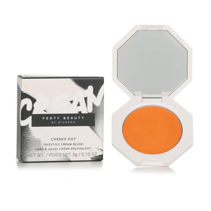 Fenty Beauty by Rihanna Cheeks Out Freestyle Cream Blush -  01 Fuego Flush (Soft Tangerine With Shimmer) 3g