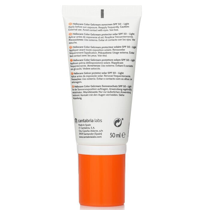 Heliocare by Cantabria Labs Heliocare Color Gelcream SPF50 -  Light 50ml