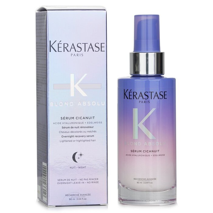 Kerastase Blond Absolu Serum Cicanuit Overnight Recovery Serum (Lightened or Highlighted Hair) (Unboxed) 90ml