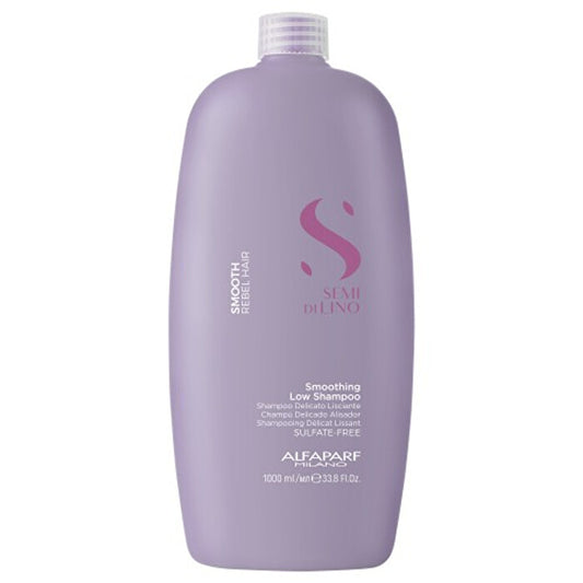 Alfaparf Semi di Lino Smoothing Delicate Smoothing Shampoo 1000ml - Unruly Hair