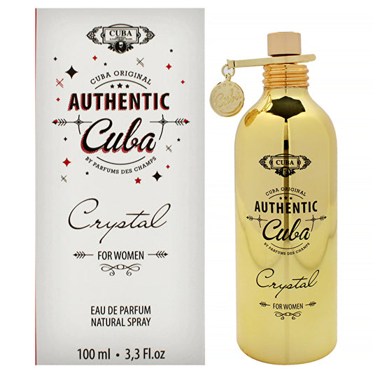 Fragluxe Cuba Authentic Crystal Eau De Parfum Spray 100ml/3.3oz